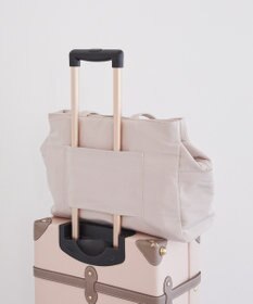 Maison de FLEUR グログランリボン3ルームトートバッグ