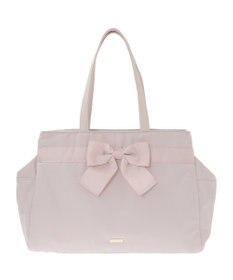 Maison de FLEUR グログランリボン3ルームトートバッグ