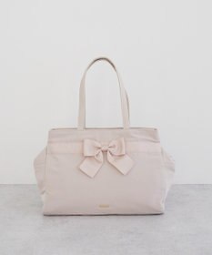 Maison de FLEUR グログランリボン3ルームトートバッグ