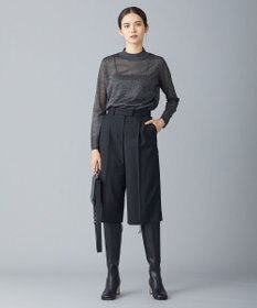 ICB 【洗える】 ウールマットウース ショートパンツ