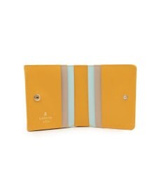 LANVIN en Bleu リュクサンブールカラー 外ボックス二つ折り財布