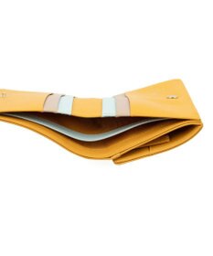 LANVIN en Bleu リュクサンブールカラー 外ボックス二つ折り財布