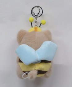 WEGO みつばちわんこぬいぐるみキーホルダー