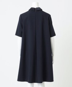 23区 S 【R(アール)】ダブルクロス 襟デザイン ワンピース