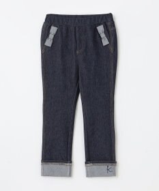 組曲 KIDS 【110-140㎝】デニムニット パンツ
