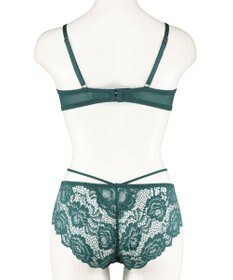 San-ai Resort（三愛水着楽園） 【WEB限定】【プチプラブラセット】純欲レーシーBIGクロスブラジャー＆ショーツセット 【northerly】
