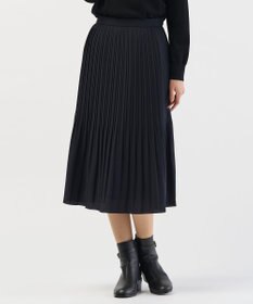 J.PRESS LADIES L ノルディス2wayジョーゼット プリーツ スカート