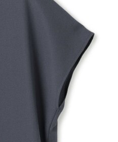 ICB 【先行予約・WEB限定】FluidBackSatin ニット衿シャツワンピース