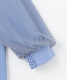 Feroux 【大好評につき追加生産決定！】袖チュールブラウス