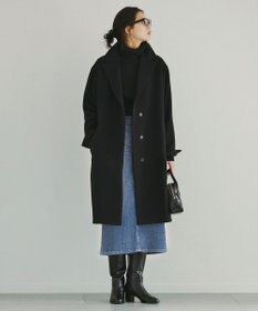 ICB L ミルドウール オフタートルプルオーバー