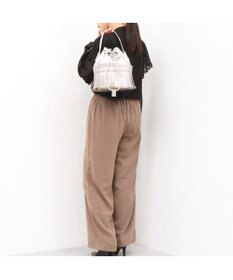 UNBILLION カシュカシュ cachecache / ボールチェーンポイントタッセルドロストショルダー