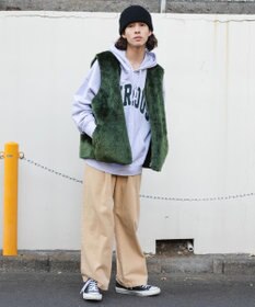 WEGO フェイクファーBIGベスト