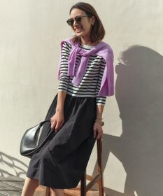 23区 【12色展開/新色追加】ウーステッドウール ビッグシルエット ニット