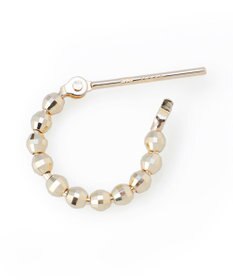 TOCCA 【WEB限定】FULL OF GLITTER PIERCED EARRINGS K10 ピアス