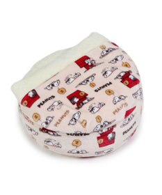 PET PARADISE スヌーピー  寝袋 丸型 《うたたね柄》 S  超小型犬 径50cm