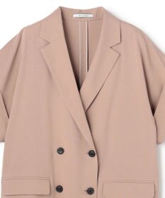 BEIGE， SPINEL / ハーフスリーブ ダブルジャケット