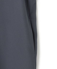 ICB 【先行予約・WEB限定】FluidBackSatin ニット衿シャツワンピース