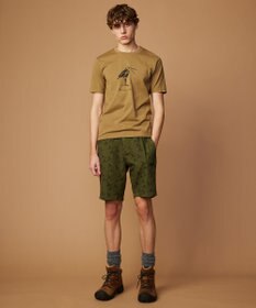 JOSEPH ABBOUD MOUNTAIN 【CREA掲載・テーム ヤルヴィモチーフ・サスティナブル】ビオグレース天竺Tシャツ