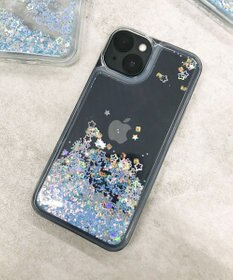 WEGO キラキラiphoneケース（ブルー）
