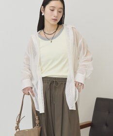 AMERICAN HOLIC メッシュ長袖シャツ