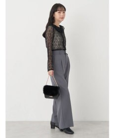 earth music&ecology ポコポコレースブラウス