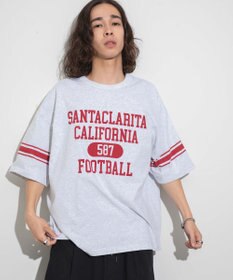 WEGO 【ユニセックス着用ITEM/手洗い可/MLサイズ】フットボールBIG　T（S）