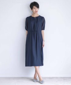 J.PRESS LADIES L 【WEB限定カラーあり・洗える】 ブライトスパンボイル ワンピース