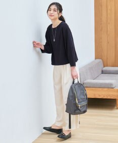 ANY L 【洗濯機可/5色展開】サカリバランタンスリーブプルオーバー