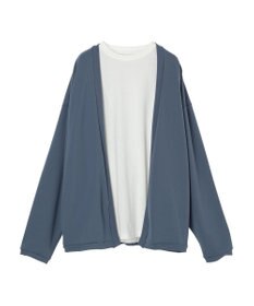 CRAFT STANDARD BOUTIQUE 梨地カットカーディガン＋ＬＳ　ＴＥＥーＳＥＴ