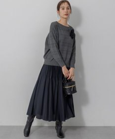 組曲 S 【加藤ローサさん着用】アンティークオーガンプリーツ スカート