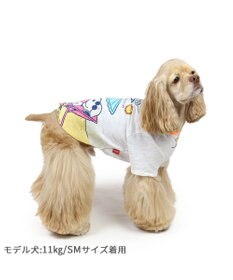PET PARADISE スヌーピー UV反応 色が変わるTシャツ 《ビーチ柄》 中型犬 大型犬