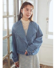 earth music&ecology ビッグカラーショートジャケット