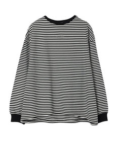 AMERICAN HOLIC 刺繍ロゴミニ裏毛ボートネックチュニック