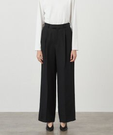 ATON LINEN OXFORD | ストレートパンツ