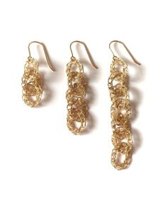 CASUMINO chain 7連 イヤリング