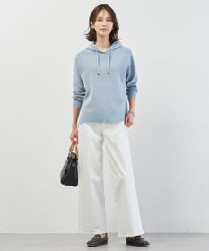 J.PRESS LADIES 【洗える】BASIC STRETCH DENIM ワイド ストレート デニム