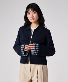 Paul Smith Paul Smith Loves Barbour Whitby Knitted ジップアップジャケット