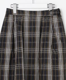 J.PRESS LADIES S ハイマルチタフタ チェック フレアスカート