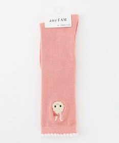 ANY KIDS ハイソックス（アニマル サガラ刺繍）