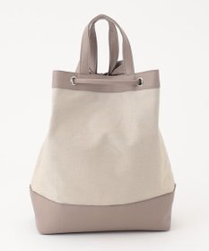 ANY 【2WAY/PC・A4サイズ収納可】メタルポイントキャンバス地リュック