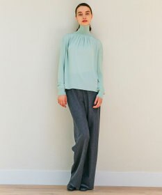BEIGE， 【WEB限定・S-size】KINABALU / ジョーゼットニット