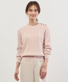 J.PRESS LADIES L CABLE ニット