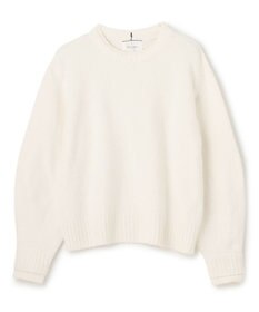 BEIGE， 【洗える】BERTAINA /  配色リンキングクルーネックニット