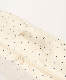 組曲 KIDS gingham K heart トラベルバッグL