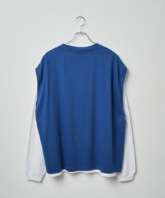 WEGO アンサンブルスウェットベストロンT