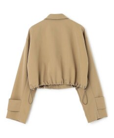 NAVE 【Nave・セットアップ可/洗える/撥水】スパンツイル ショートジャケット