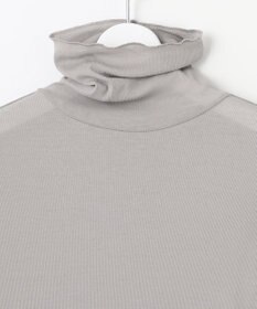 23区 【SLOW/一部店舗限定】新色追加！シアーリブロンTEE タートルネック カットソー