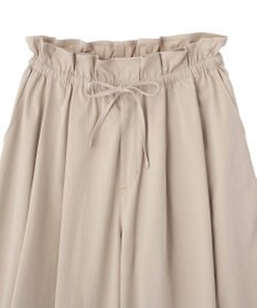 Green Parks ウエストフリルワイドコクーンパンツ