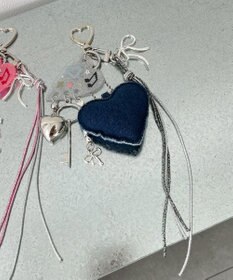 WEGO デニムモチーフセットキーホルダー