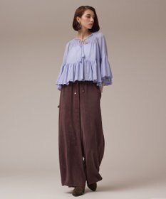 GRACE CONTINENTAL バルーンカフタントップ